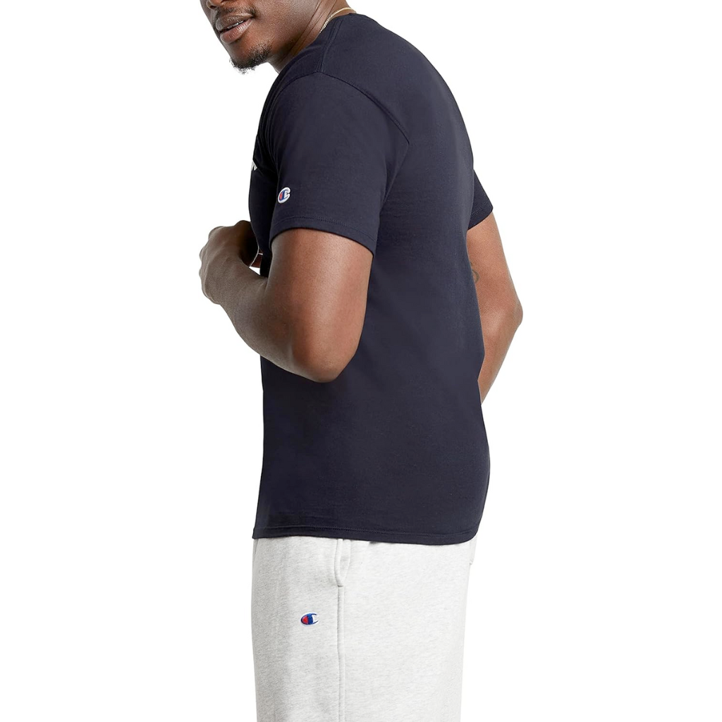 Camiseta Gráfica Logo Clásico Y Cómoda Para Hombre Champion