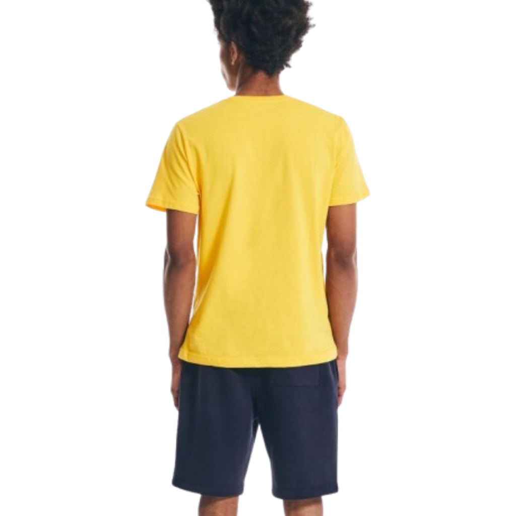 Camiseta Nautica Amarilla Para Hombre