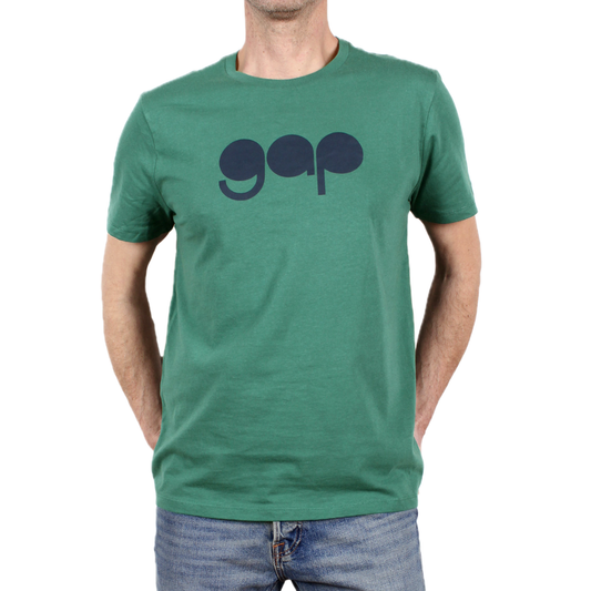 Camiseta GAP Para Hombre Cuello Redondo