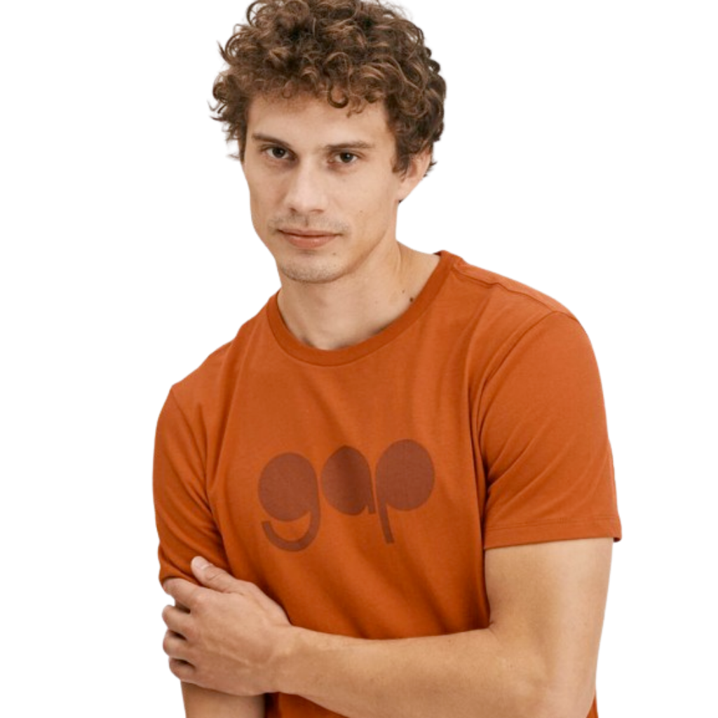 Camiseta Cuello Redondo GAP Para Hombre